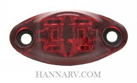 Diamond Group 52438 LED Exterior Light - 2 Diode 2 Wire Marker Light - Red
